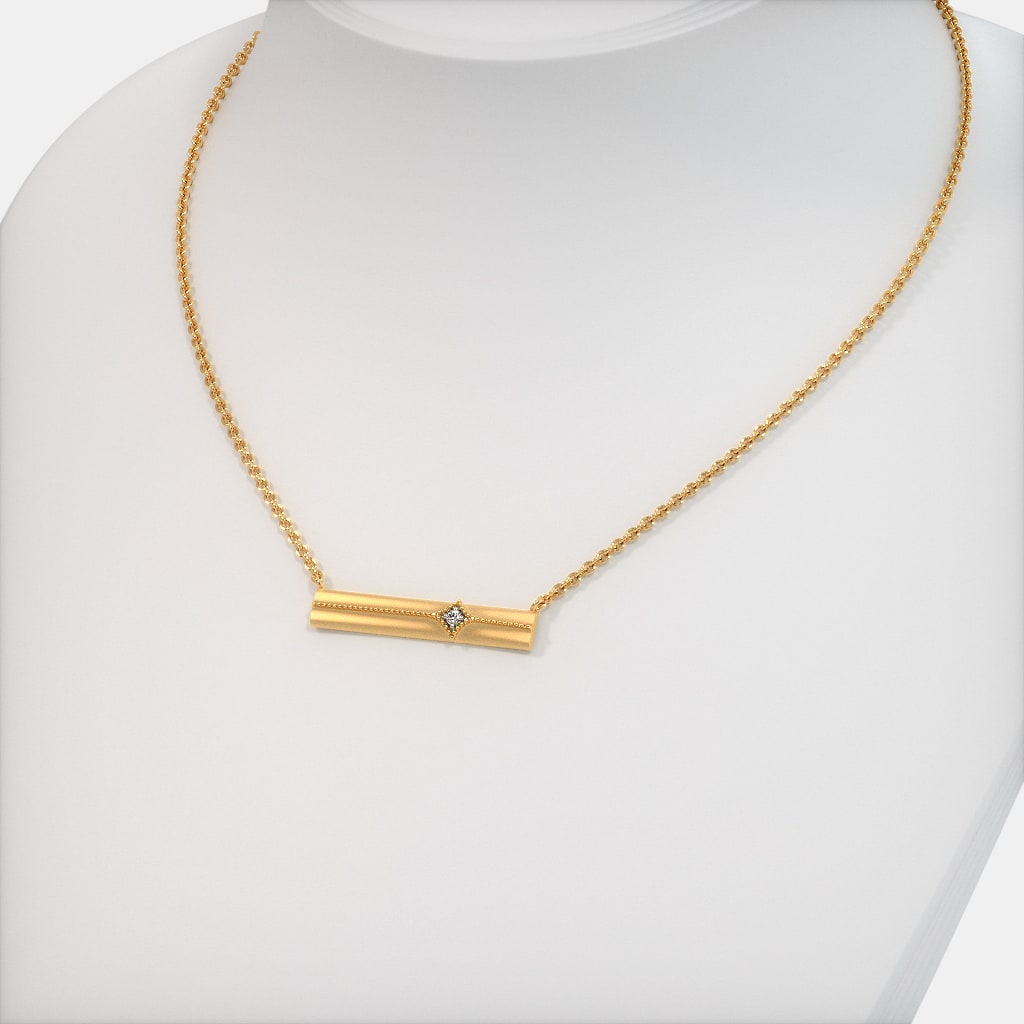 The Gladys Bar Necklace