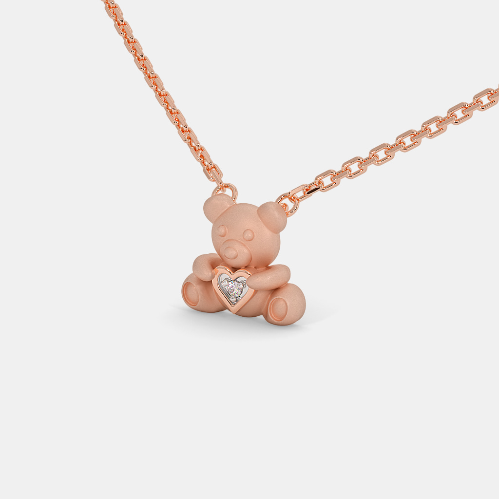 The Hearty Bear Kids Necklace