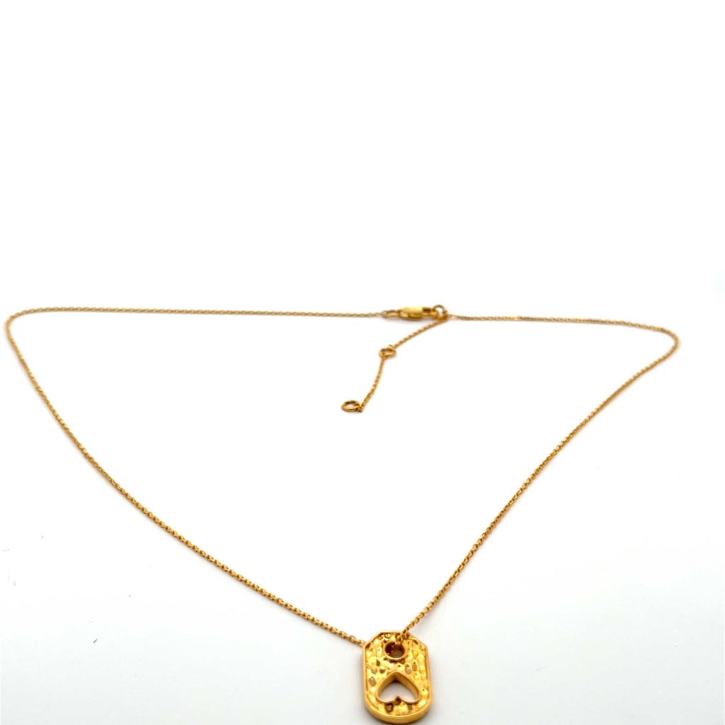 The Can Heart Pendant Necklace