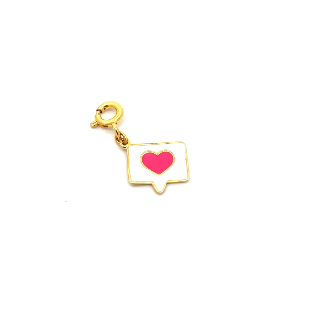 The Barbie Heart Multiwearable Charm