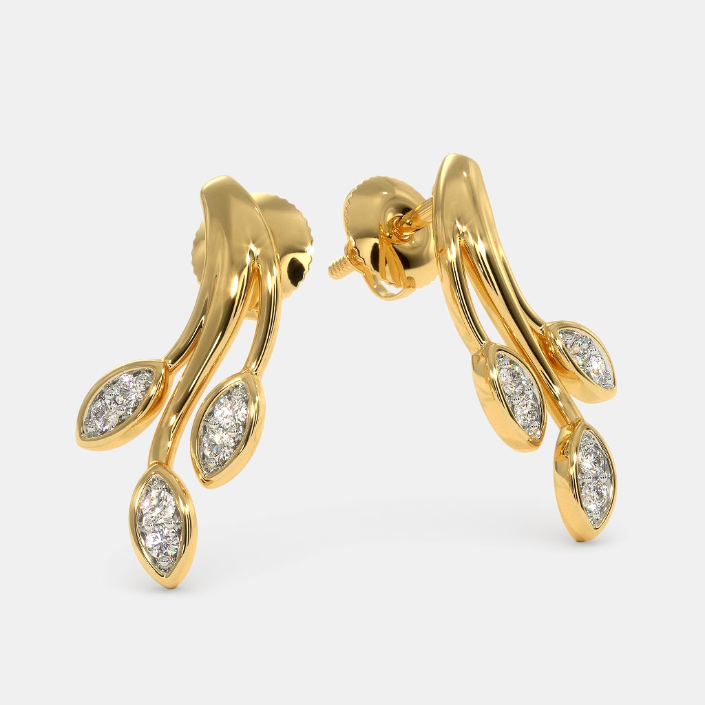 The Berta Stud Earrings | BlueStone.com