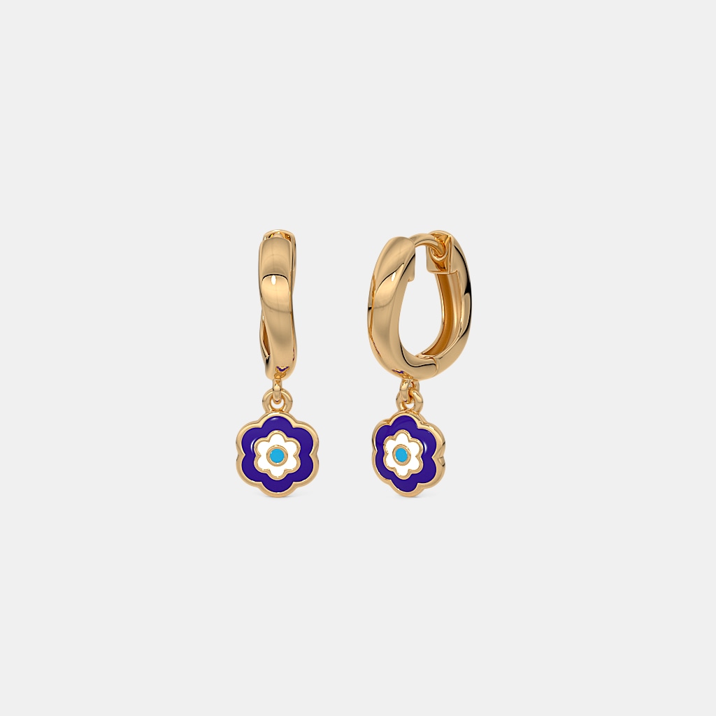 The Eyeflora Kids Hoop Earrings