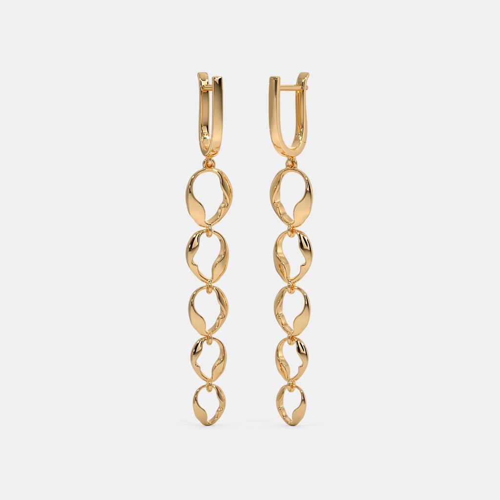 The Doreal Dangle Hoop Earrings