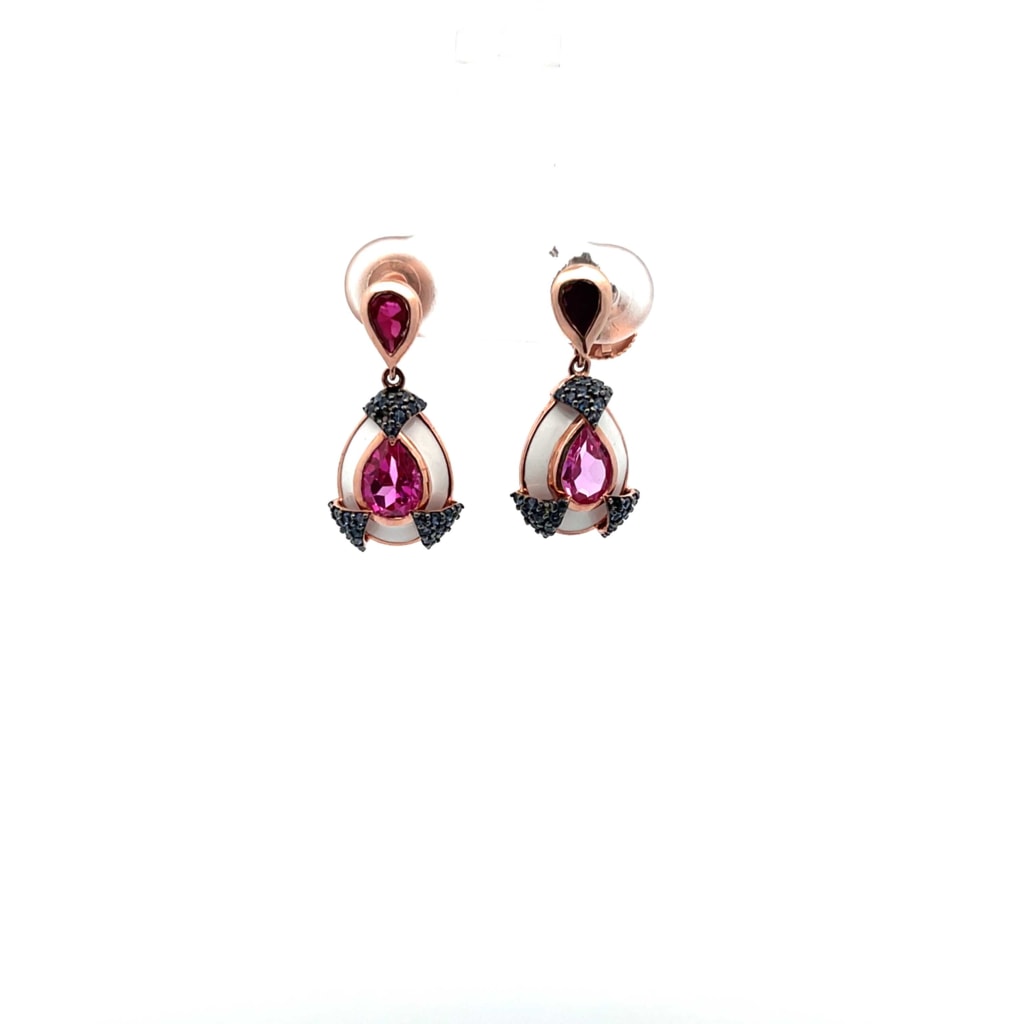 The Pearlescent Drop Earrings