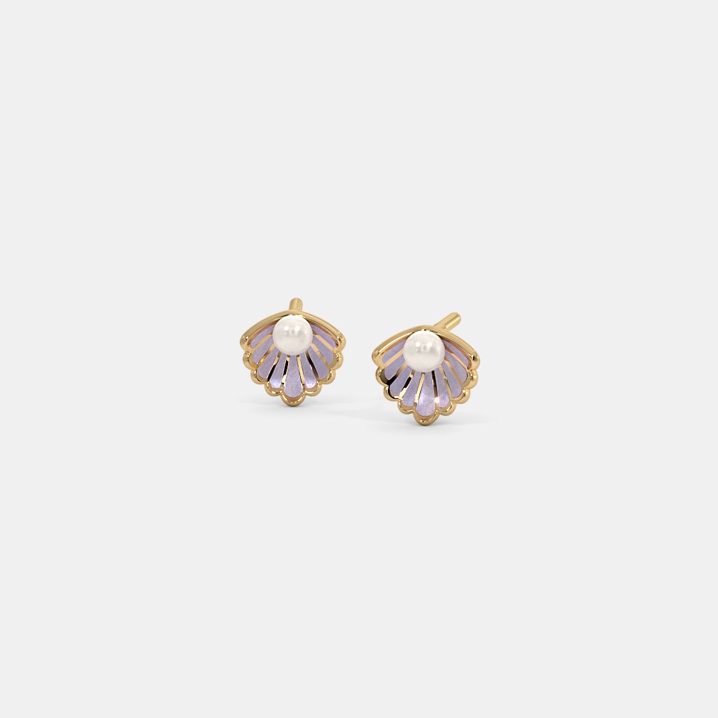 The Pearly Shell Kids Earrings