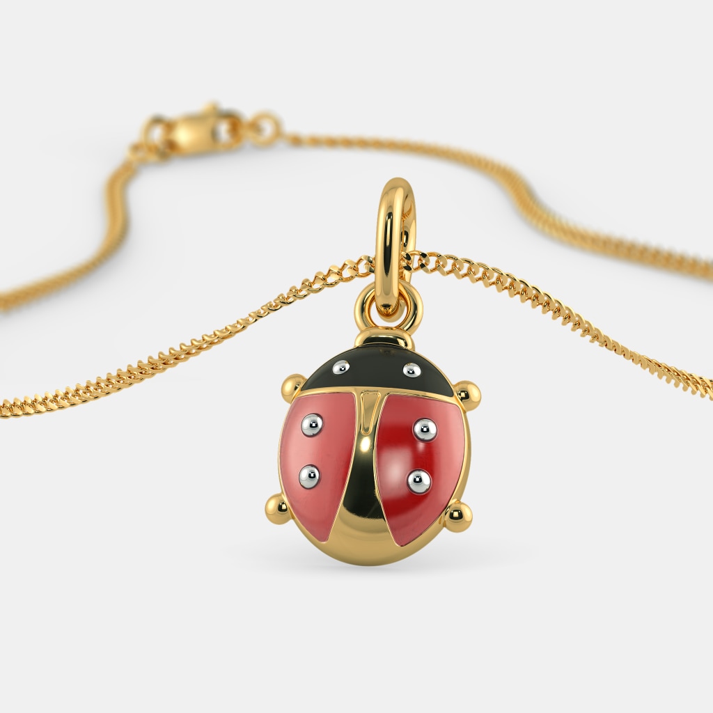 The Brave Ladybird Pendant For Kids