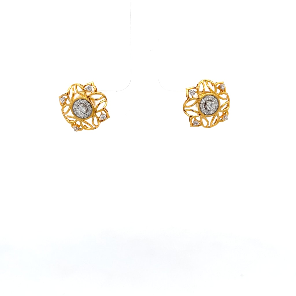 The Lotusphere Stud Earrings