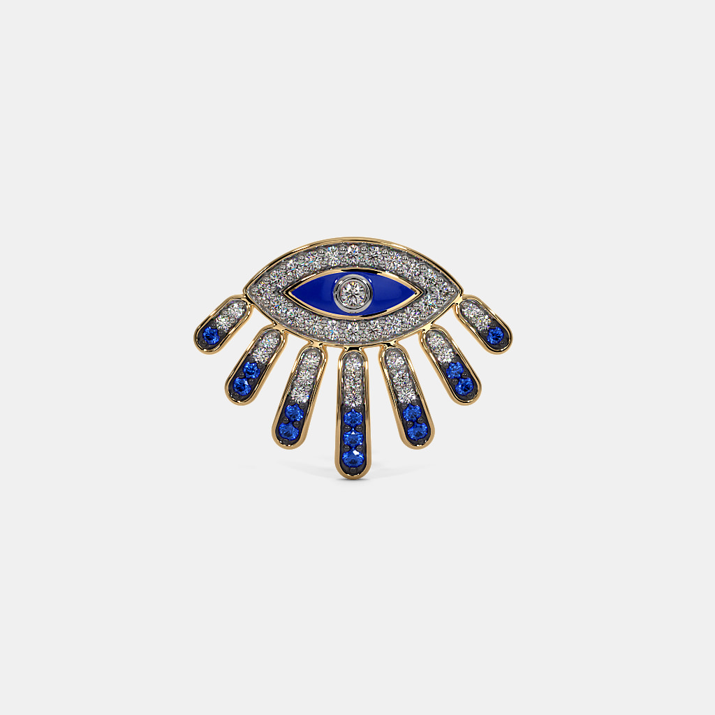 The Gaze Maze Brooch