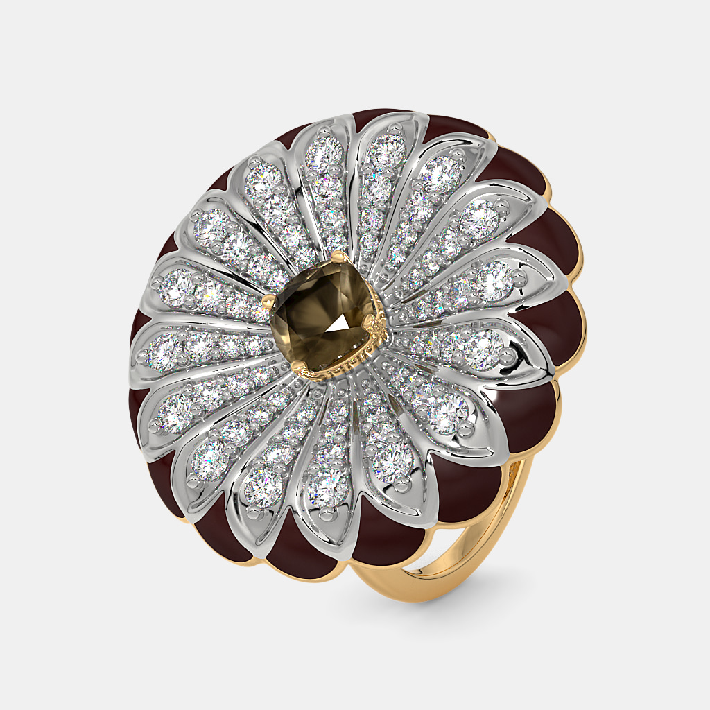 The Velvet Mosaic Statement Ring