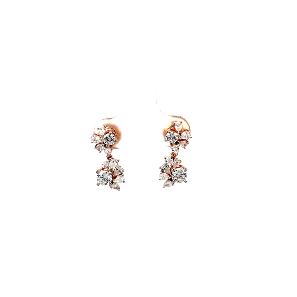The Thylaris Solitaire Drop Earrings