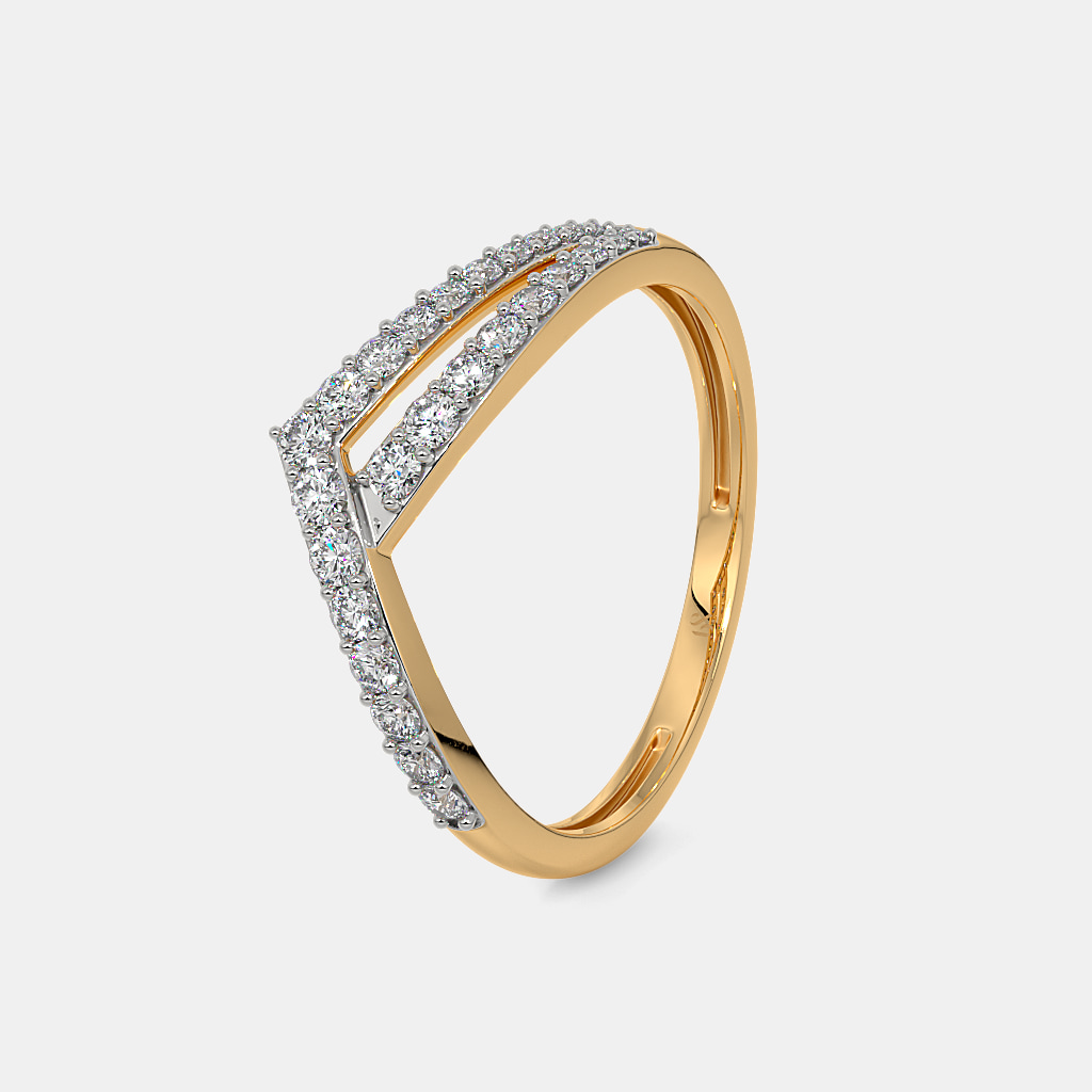 The Wafiya Chevron Ring