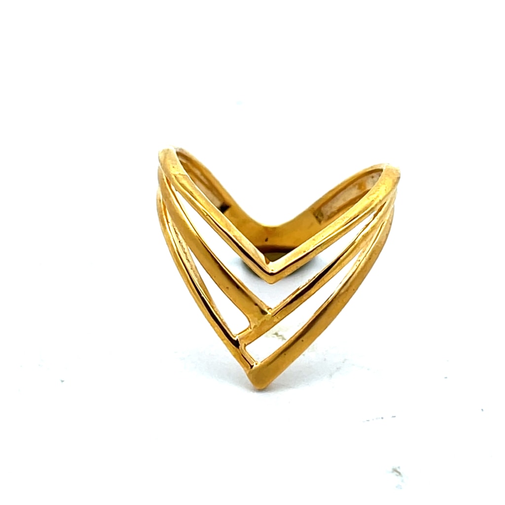 The Dorcas Chevron Ring