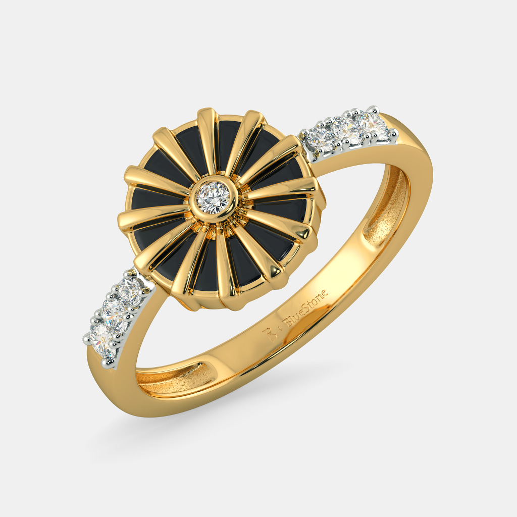 The Ebony Radiance Ring