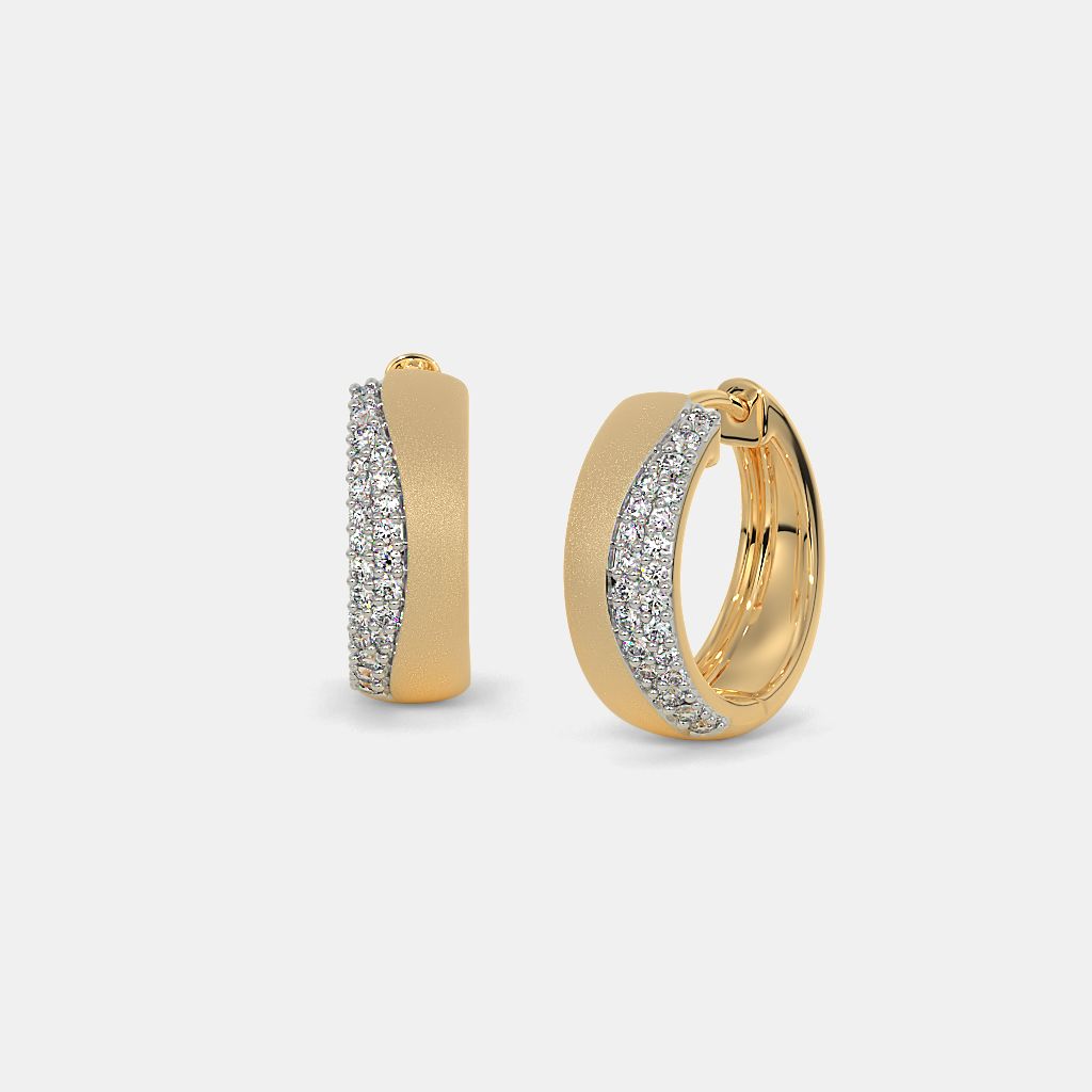 The Gwendolyn Hoop Earrings BlueStone