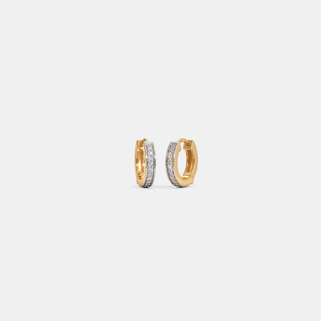 The Laena Kids Hoop Earrings BlueStone