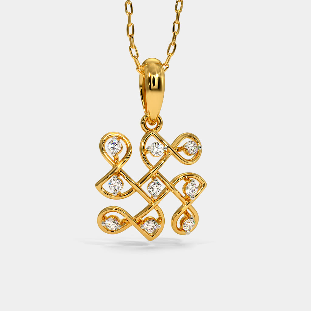 Swastik on sale pendant designs