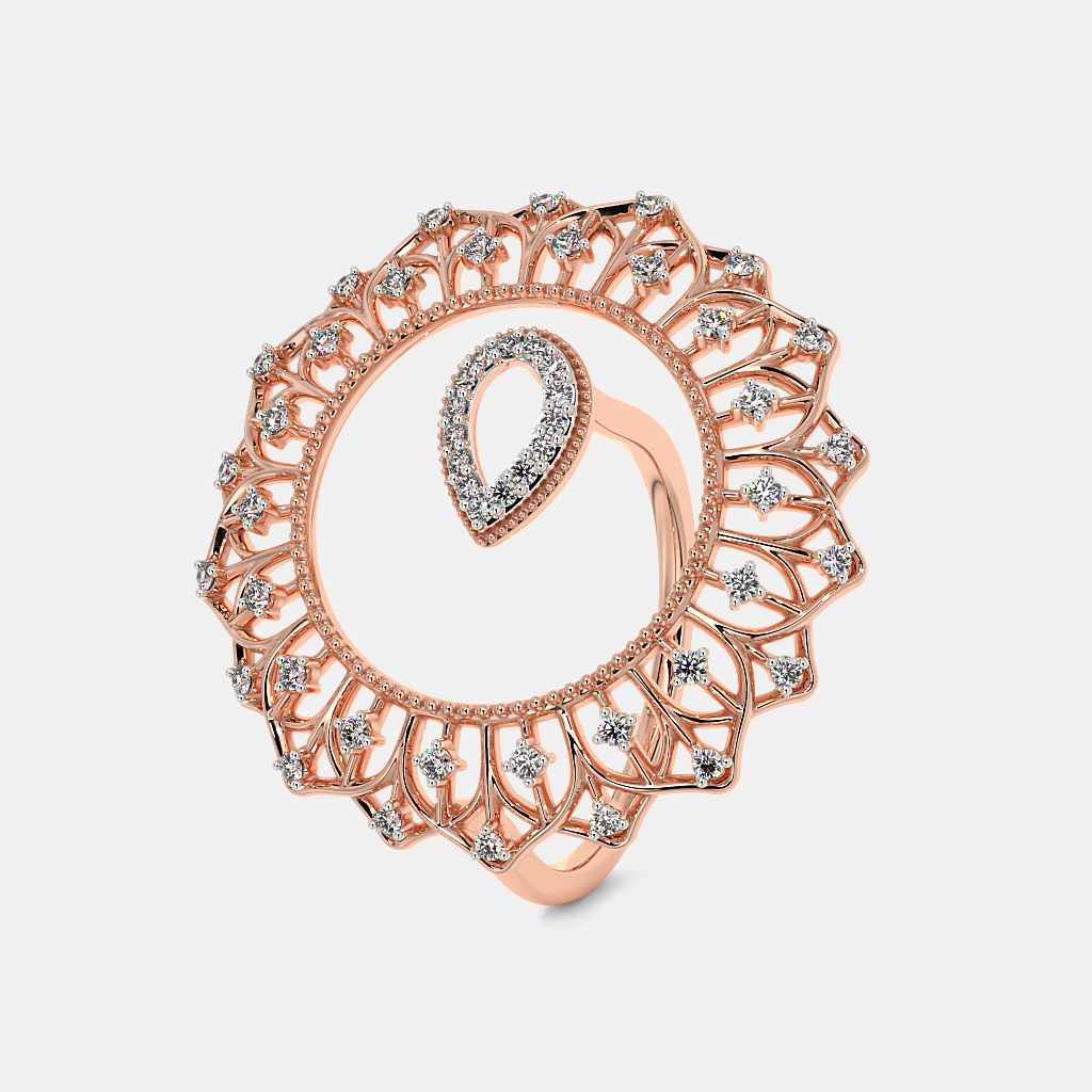 Rose petal ring sales