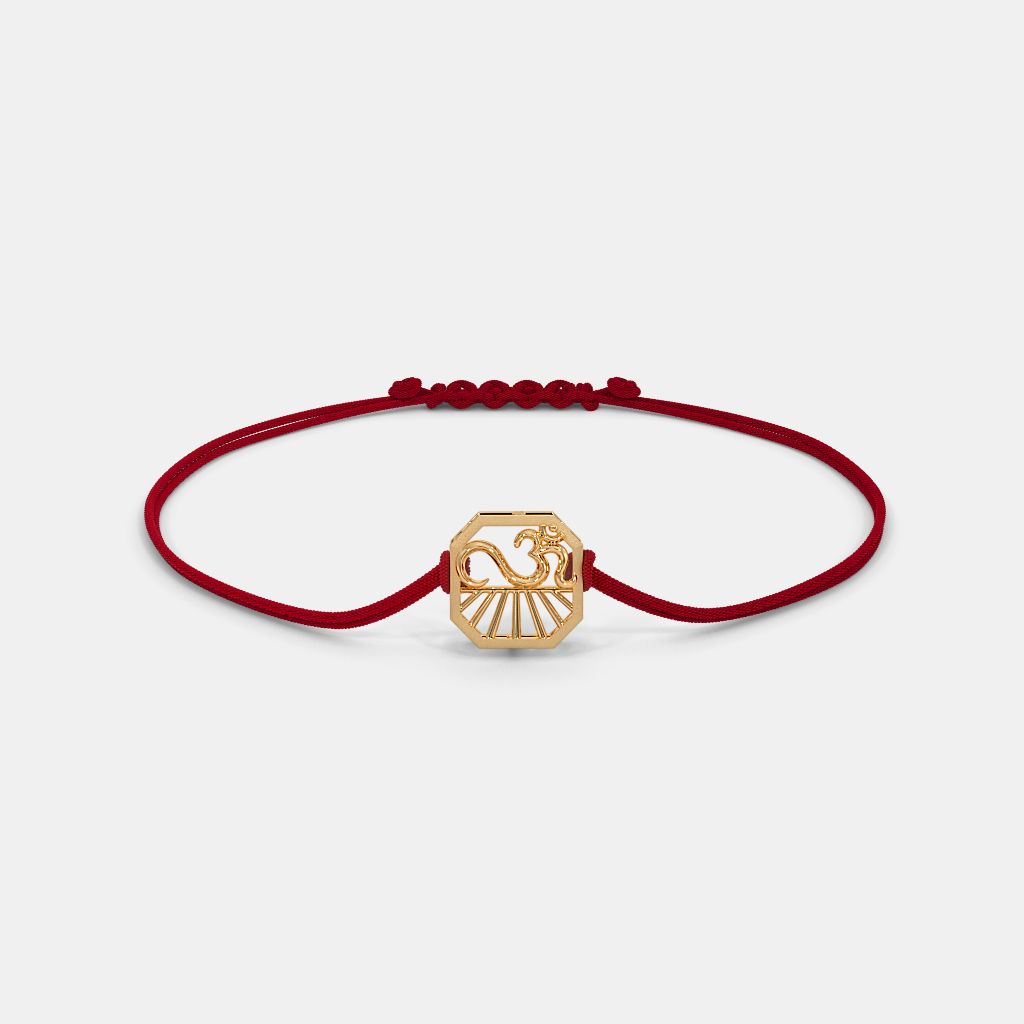 The Harmonic Om Rakhi BlueStone