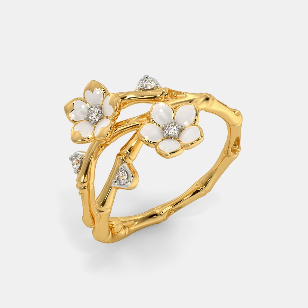 Designer floral clearance rings by bluestone