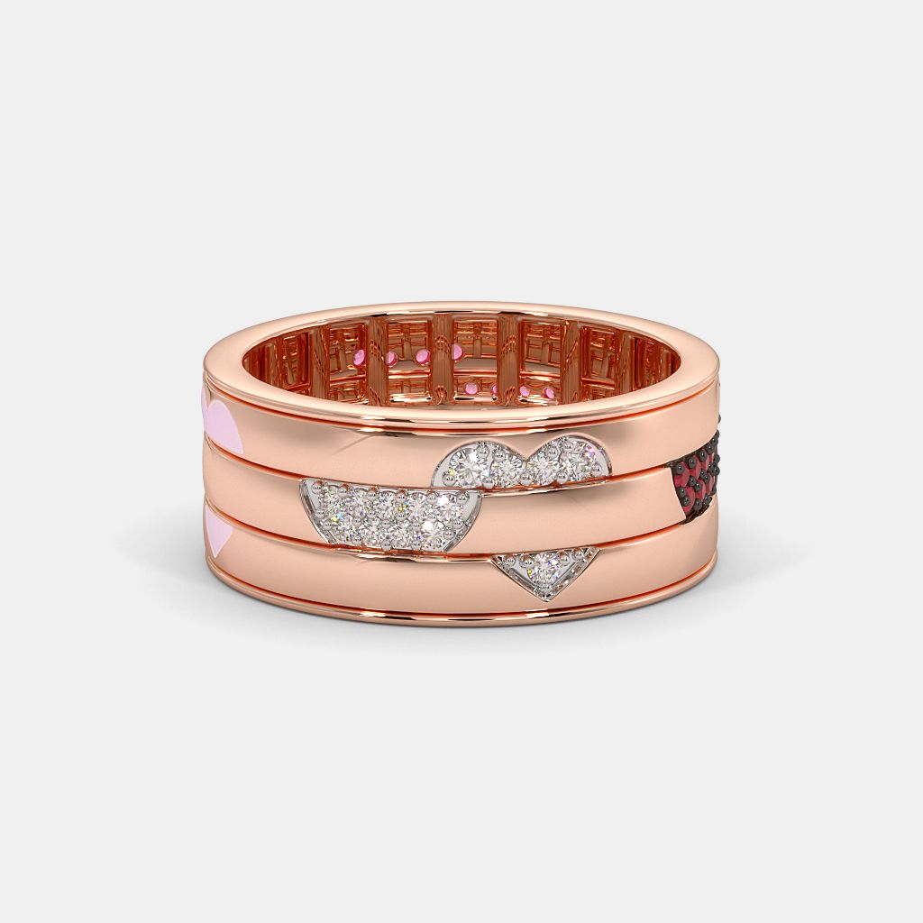 The Scarlet Love Fidget Ring BlueStone
