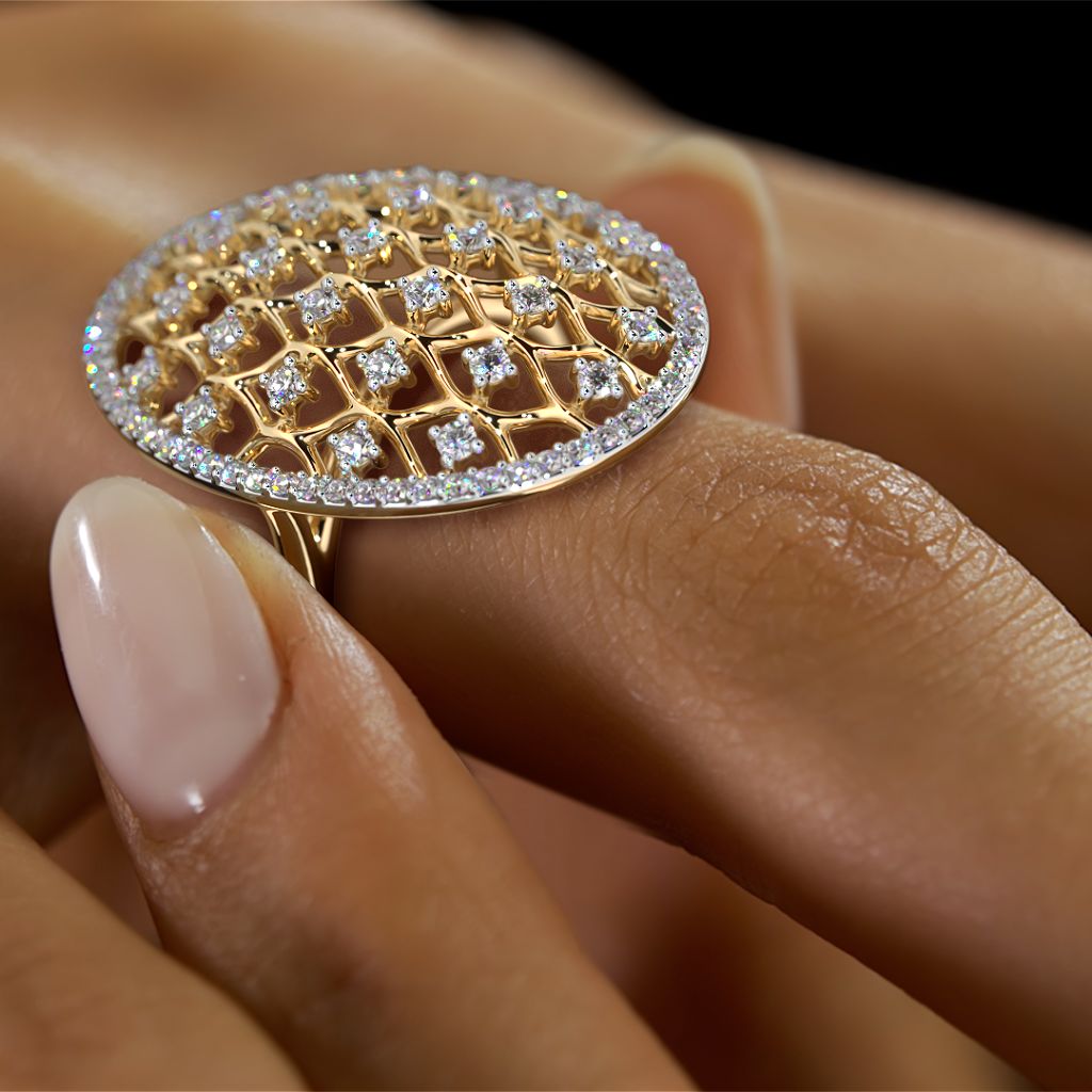 The Jiti Statement Ring BlueStone