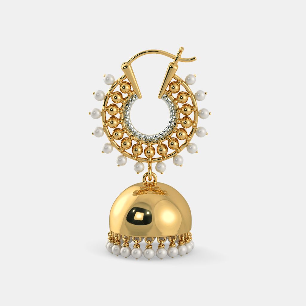 The Kavni Jhumka BlueStone