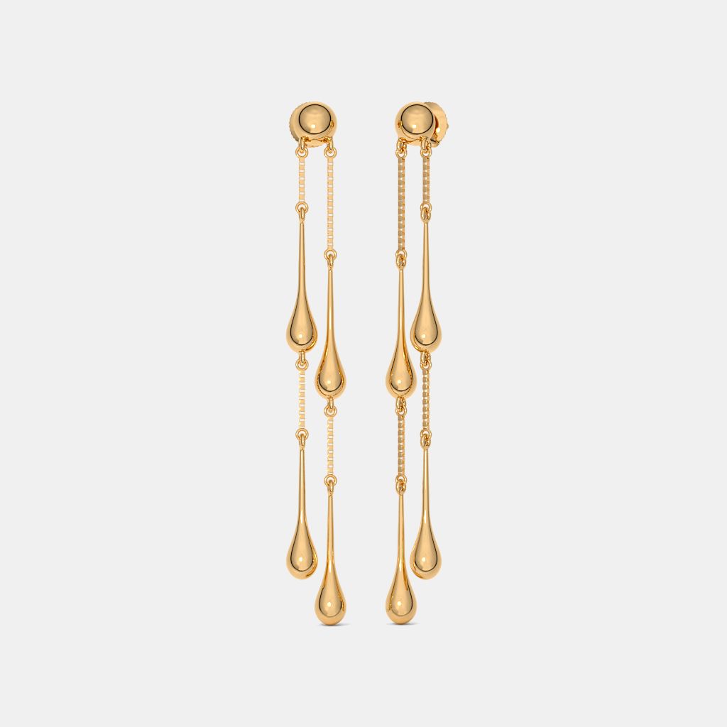 goldencinderellaページ The Drizzelle Dangler Earrings | BlueStone.com