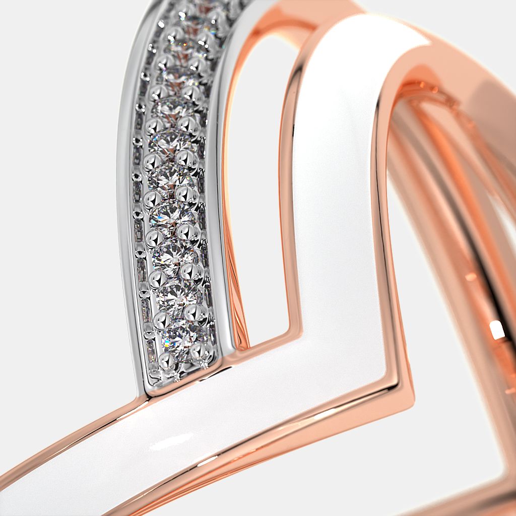 The Denise Chevron Ring