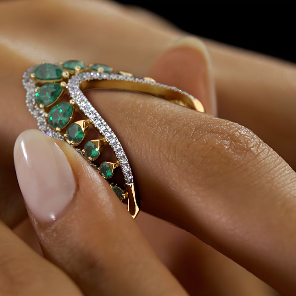 The Noura Vanki Ring BlueStone