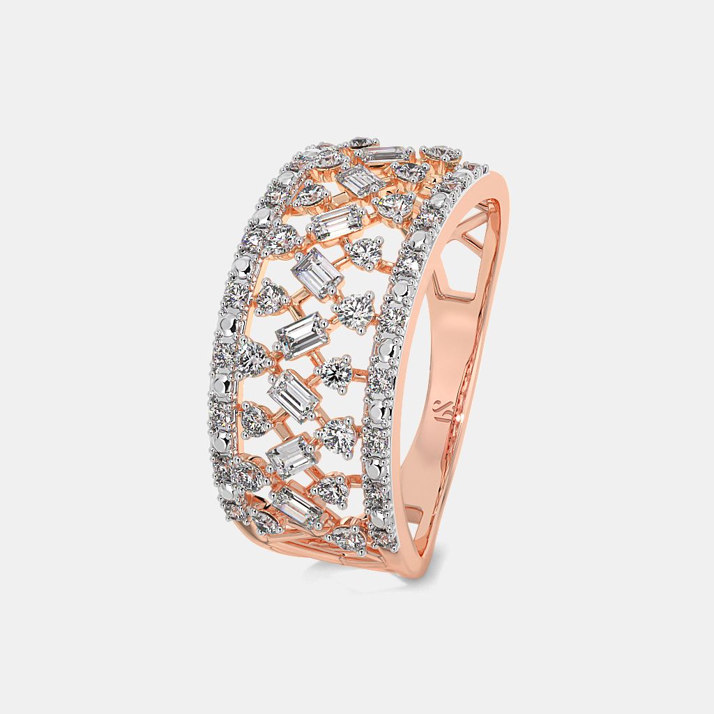 The Ayane Band Ring BlueStone
