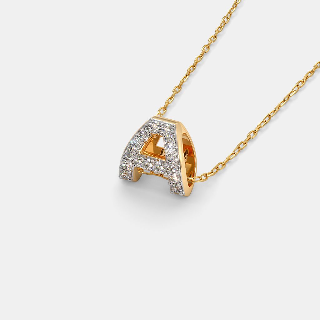 Double clearance alphabet pendants