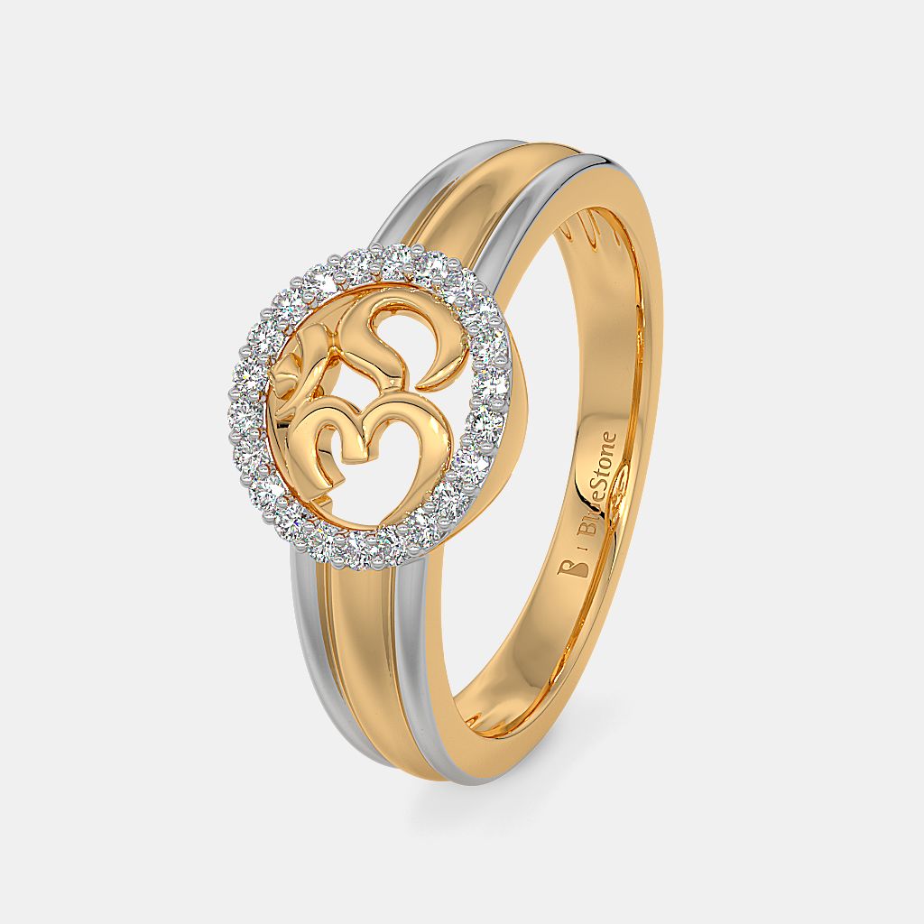 The Om Ring BlueStone