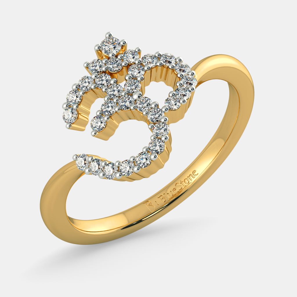The Divine Om Ring | BlueStone.com