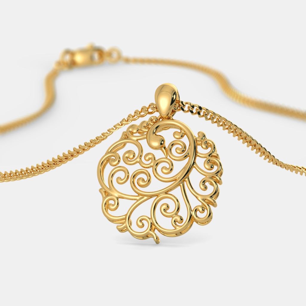 The Peacock Vivacity Pendant BlueStone