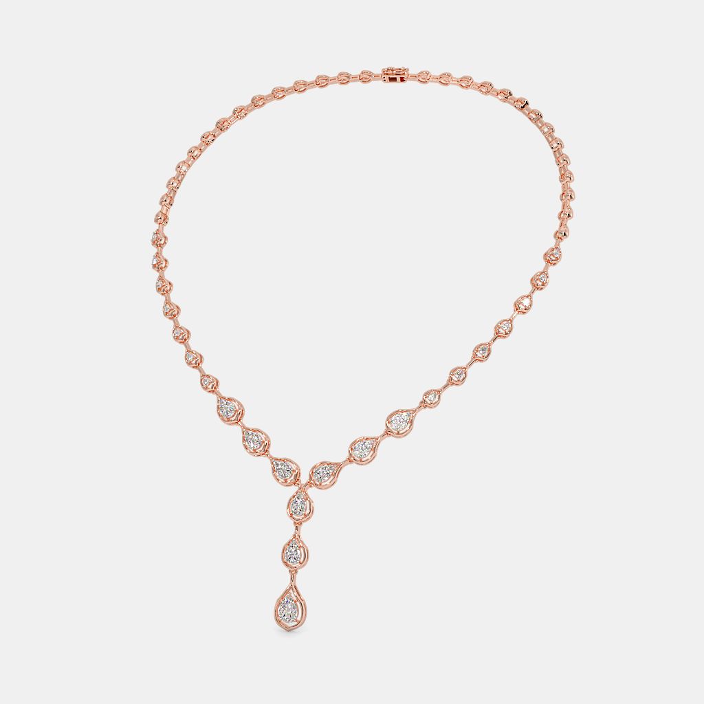 The Oranvi Y Necklace | BlueStone.com