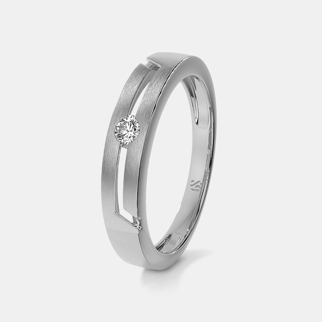 Tanishq platinum band best sale for him