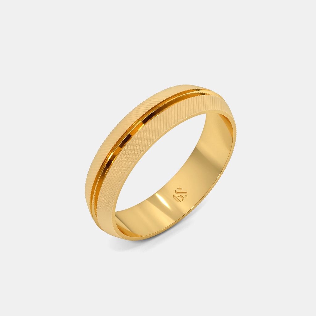 Plain gold bands for her sales