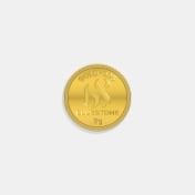 2 gram 24 KT Ek Onkar Gold Coin - thumb 2