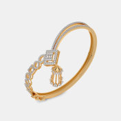 The Gilded Whishpers Oval Bangle - thumb 1