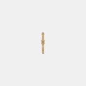The Doina J Hoop Earrings - thumb 7