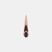 The Mocha Wave Hoop Earrings - thumb 6