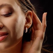 The Marion Hoop Earrings - thumb 3