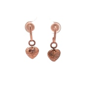 The Love Cascade Dangle Hoop Earrings - thumb 2
