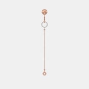 The Aurume Dangle Hoop Earrings - thumb 6