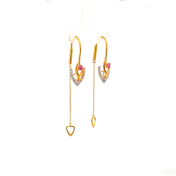 The Glowen Sui Dhaga Earrings - thumb 5