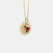 The Flamara Navaratna Pendant - thumb 6