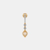 The Nacrisse Dangle Hoop Earrings - thumb 3