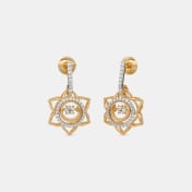 The Orbelle Dangle Hoop Earrings - thumb 1