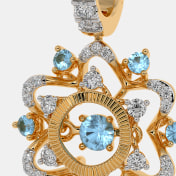 The Danzyia Dangle Hoop Earrings - thumb 3