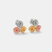 The Ganika Stud Earrings - thumb 5